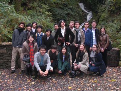 Whisky distillery visit with University of Glasgow students