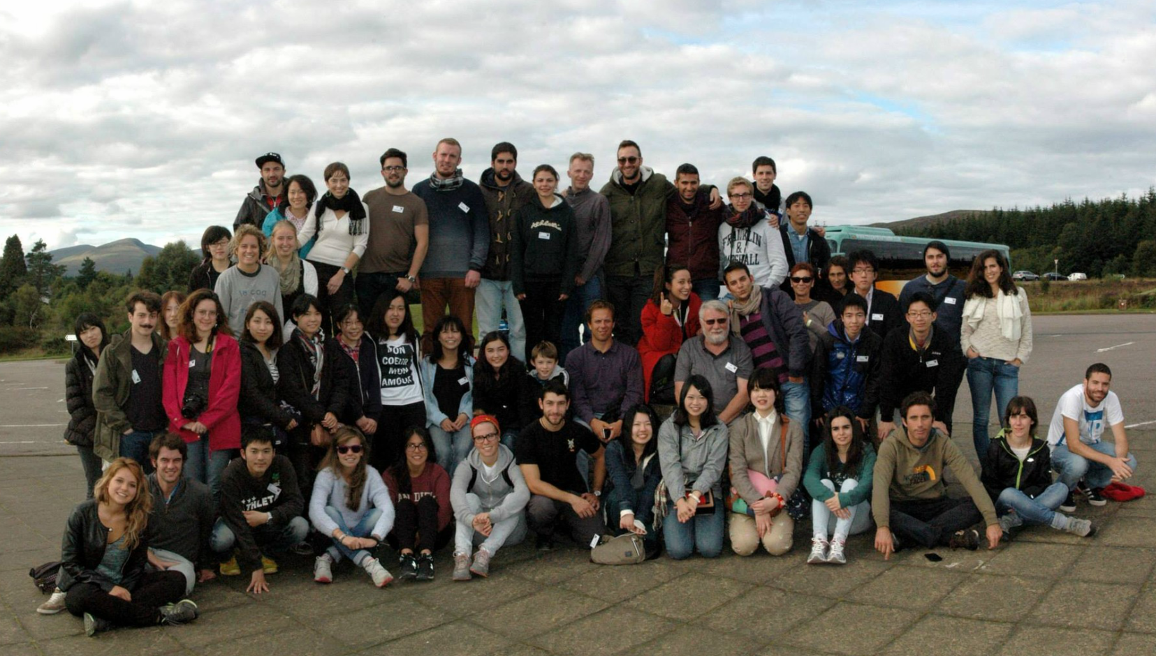 Highland trip with international students