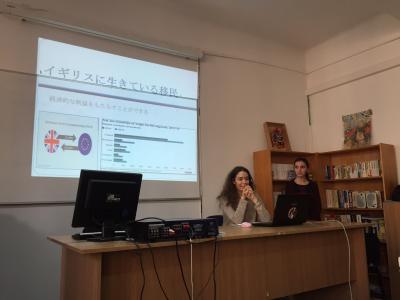 Presentation by UB students