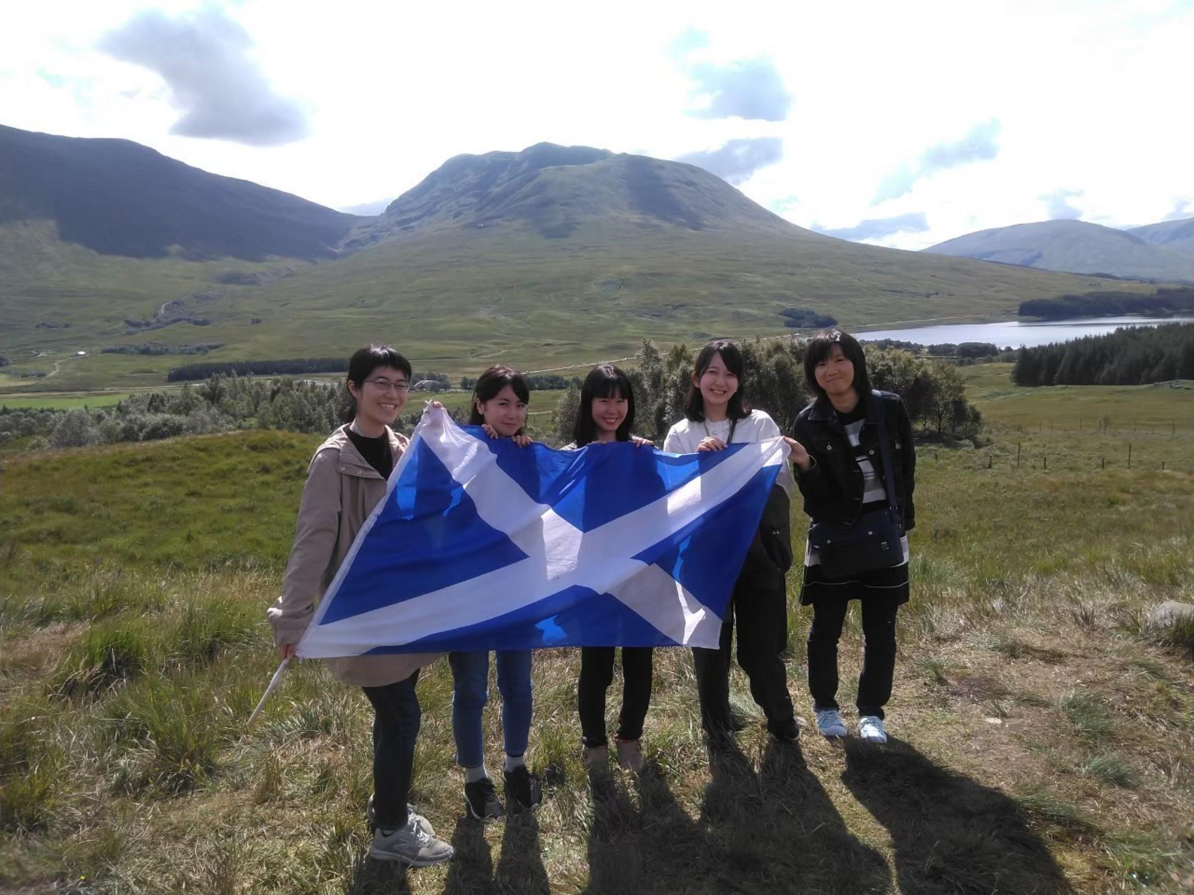 The Highland tour at Glencoe