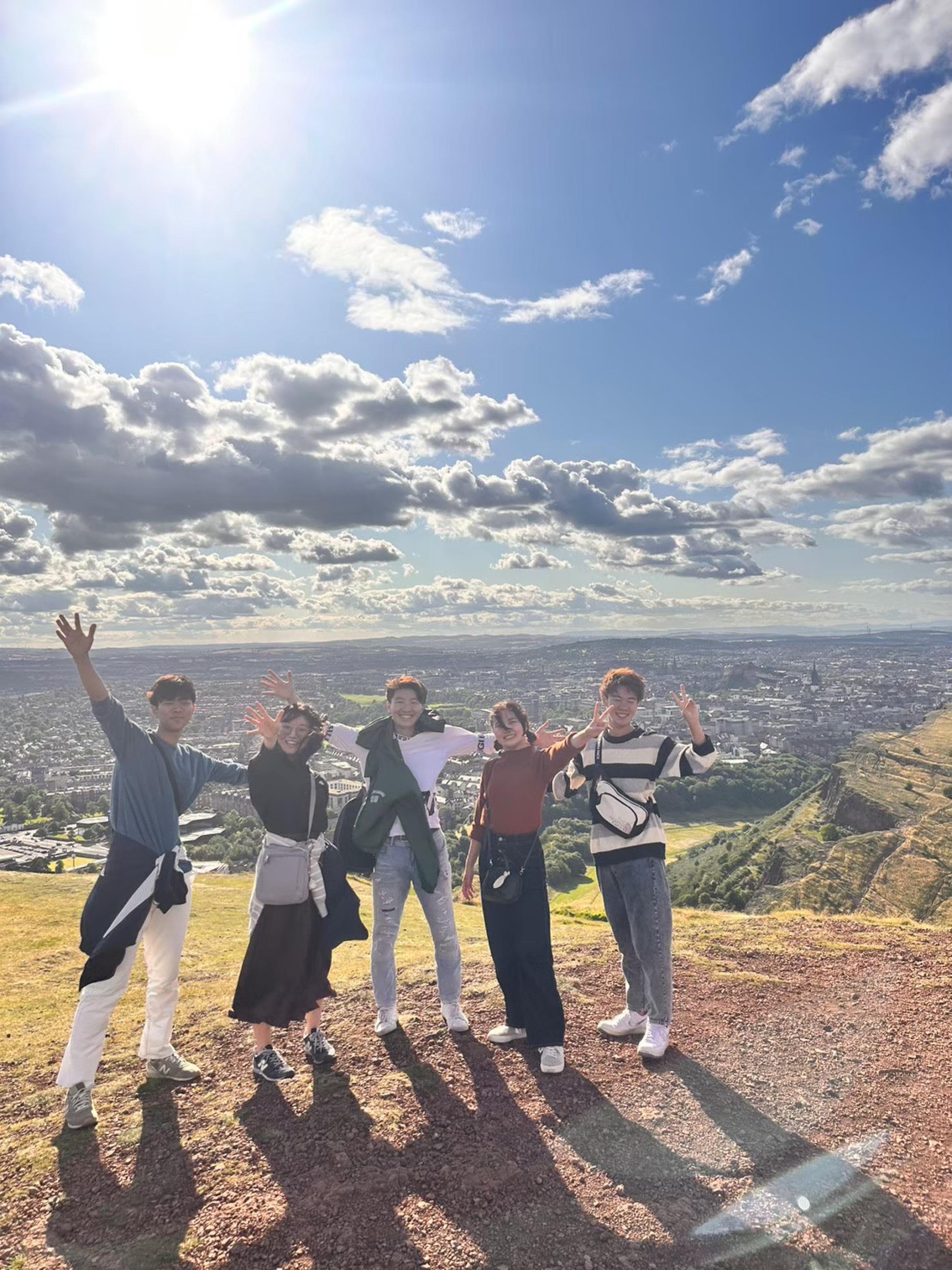 Views over Edinburgh